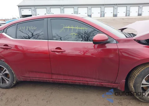 2021 Nissan Sentra Sv Xtronic Cvt z USA, uszkodzony, nr VIN 3N1AB8CV1MY299940